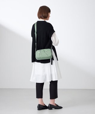 Y'SACCS Polka Dots ポシェット ライトグリーン