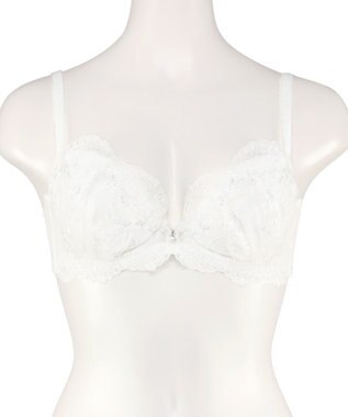 San-ai Resort（三愛水着楽園） エレガントコレクション【2503】単品ブラBCDカップ 【背中すっきり】 ホワイト