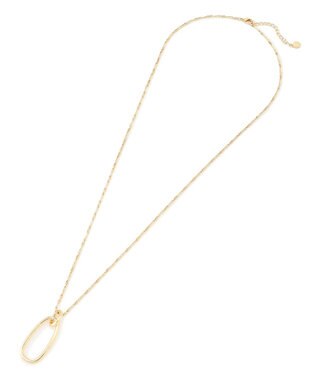 23区 オーバルトップ ネックレス ゴールド系