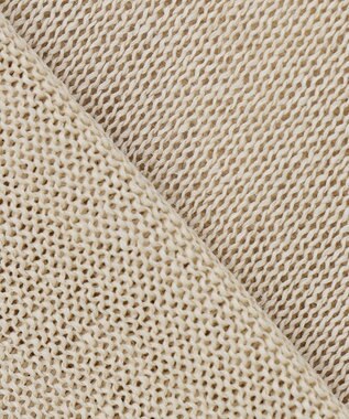 BEIGE， YOOPER / ドライタッチ シアーニット Flax