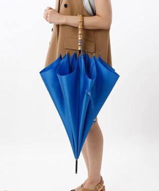 AURORA 【MACKINTOSH LONDON（マッキントッシュ ロンドン）】無地雨傘（長傘） ブルー