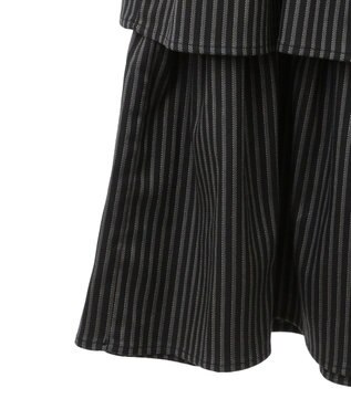 Green Parks ・ＥＬＥＮＣＡＲＥ　ＤＵＥ　ティアードロングスカート Stripe