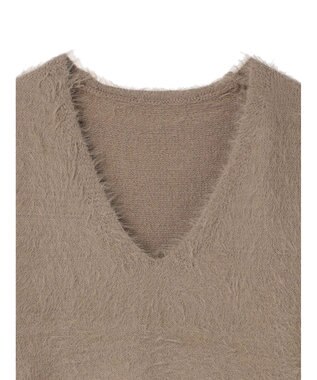 Green Parks ・Ｐｅｔｉｔ　Ｆｌｅｕｒ　シャギーニットベスト Beige