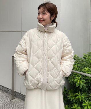 UNFILO 【TAION×UNFILO】リバーシブルボアダウン クリーム