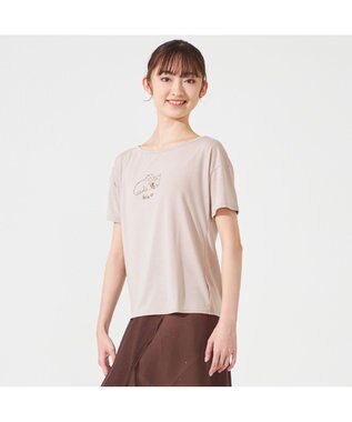 Chacott ◎【Nela ライン】Tシャツ ベージュ