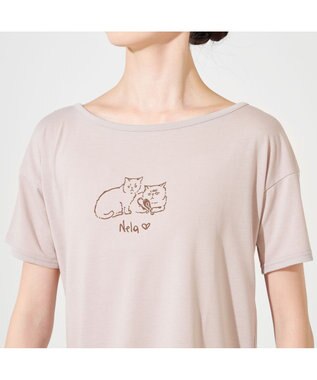 Chacott ◎【Nela ライン】Tシャツ ベージュ