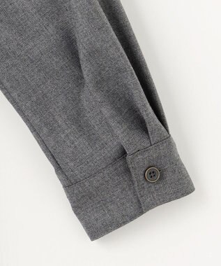 J.PRESS LADIES 【洗える】ANASTASIA milled ワンピース ライトグレー系