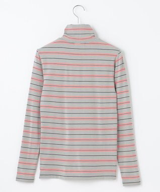 23区GOLF 【WOMEN】エニワイズ ボーダー カットソー ライトグレー系1