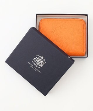J.PRESS MEN 【MORPHO×J.PRESS】バックブル  コンパクトウォレット オレンジ系