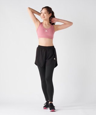 OP／FILA 【Kappa】カップ/リフレクター付き フィットネス スポーツブラトップ ダークピンク
