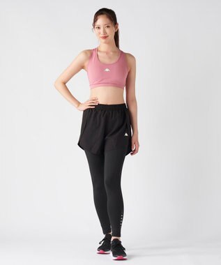 OP／FILA 【Kappa】カップ/リフレクター付き フィットネス スポーツブラトップ ダークピンク
