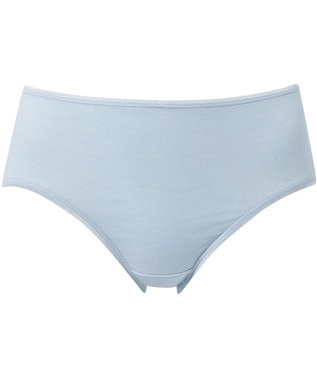 Wing ショーツ 【綿の贅沢オーガニック】 はきこみ丈ふつう EC2100 ウイング／ワコール クリアブルー