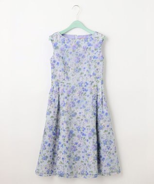 TOCCA 【消臭＆洗える】COMING UP ROSES ドレス ブルー系7