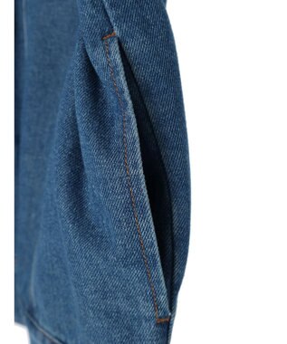 Green Parks ノーカラーデニムジャケット Light Indigo