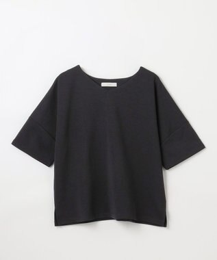 ANY ドライポンチVネックプルオーバー ブラック