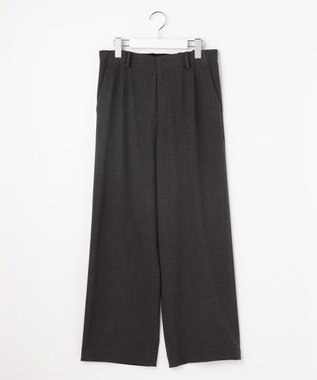 J.PRESS LADIES SOFTサーモ2way ストレート パンツ チャコール系