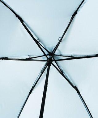 MOONBAT POLO RALPH LAUREN (ポロ ラルフローレン)折りたたみ傘 ワンポイントロゴ／日本製 サックスブルー