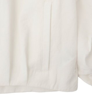 YECCA VECCA ホイップスリーブZIPジャケット Off White