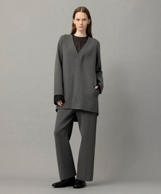 NAVE 【xNAVE】川上桃子コラボ ニットジャケット グレー系