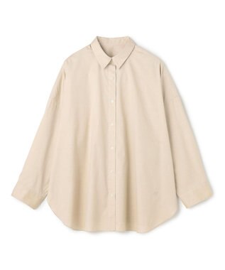 UNFILO 【WEB限定カラー】コットン オーバーシャツ [WEB限定]ベージュ