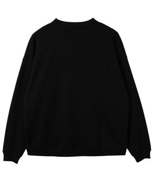 WEGO メタリックロゴプルオーバー ブラック