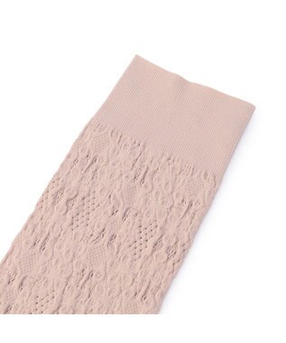 Chacott 【ノーソーイングニット】ポワントカバーレッグウォーマー グレイッシュローズ