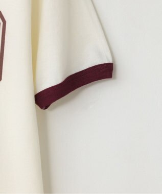 LENO RINGER T-SHIRT / リンガーTシャツ WHITE×RED