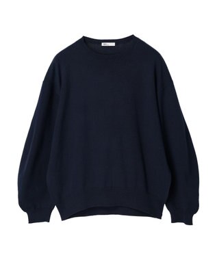 CRAFT STANDARD BOUTIQUE 袖ボリュームニットプルオーバー Navy