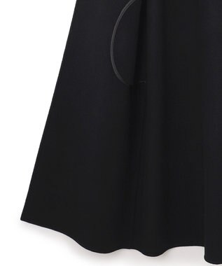 ICB ウールリバーフーデットコート ブラック系