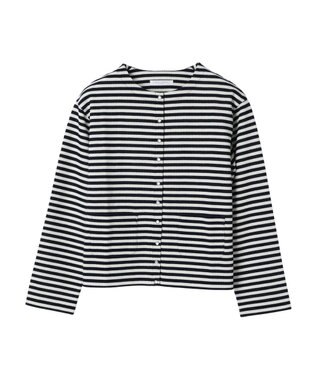 Green Parks 鹿の子カットカーディガン Border