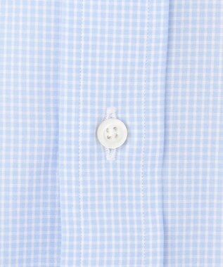 J.PRESS MEN 【Single Needle Tailoring / 形態安定】ミニギンガムチェック シャツ / B.D. サックスブルー系3