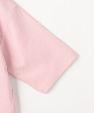 ANY 【Sサイズあり】オーガニックコットンスムース5分袖Tシャツ ピンク