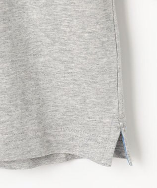 J.PRESS KIDS 【100-130cm】バックブル ラインプリント カットソー ライトグレー系