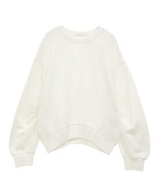 AMERICAN HOLIC タックスリーブスウェット Off White