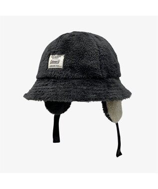 林八百吉商店 Coleman　キッズ　2way耳付きメトロハット チャコール