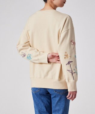 Paul Smith フローラル エンブロイダリー スウェット エクリュ