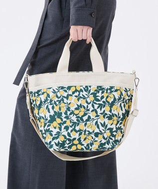 LeSportsac BUCKET TOTE/レモンオーチャード レモンオーチャード