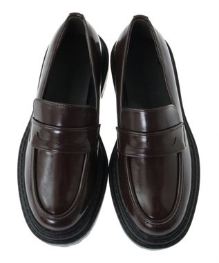 AMERICAN HOLIC 厚底ローファー Black