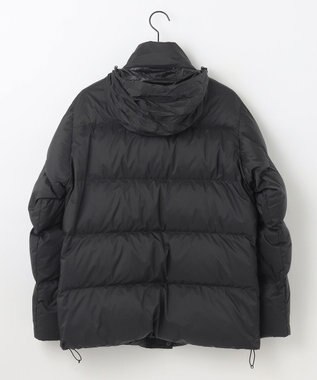 JOSEPH ABBOUD MOUNTAIN 【軽量/撥水/7ポケット/INフード】ナイロンリップ ダウン ジャケット ブラック系