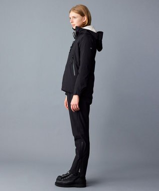 JOSEPH ABBOUD MOUNTAIN 【ECO撥水/耐水性/透湿防水素材/ストレッチ/軽量】ボイルドポリエステル マウンテンシェル パンツ ブラック系