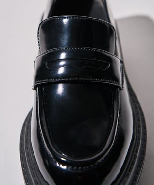 AMERICAN HOLIC 厚底ローファー Black