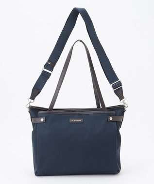LA BAGAGERIE 【撥水ナイロン】ベーシックA4トート ネイビー