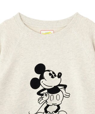 AMERICAN HOLIC 【Mickey&Friends】ビンテージ風スウェット Oatmeal