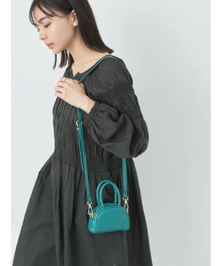 earth music&ecology ｍｉｎｉｍｉｎｉボストンバッグ Blue Green