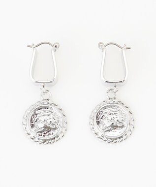 ICB ゼフィロスメダルピアス シルバー系