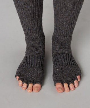 Chacott Chacott BALANCE 150309リブロングトレンカ ダークグレー