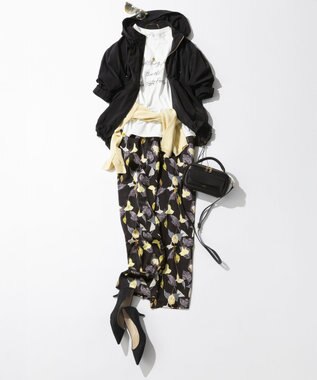 23区 フラップポケット2WAY ショルダーバッグ ブラック系