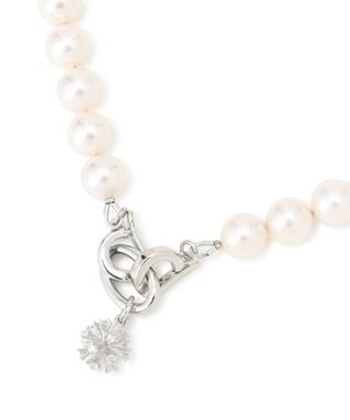 GRACE CONTINENTAL パールビジューネックレス シルバー