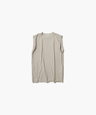 ATON FRESCA SINGLE JERSEY | タンクトップ BEIGE