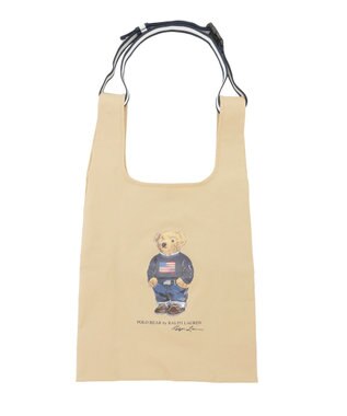 MOONBAT 【WEB限定】POLO RALPH LAUREN（ポロ ラルフ ローレン）ポロベア ベルト付き レインバッグ ベージュ